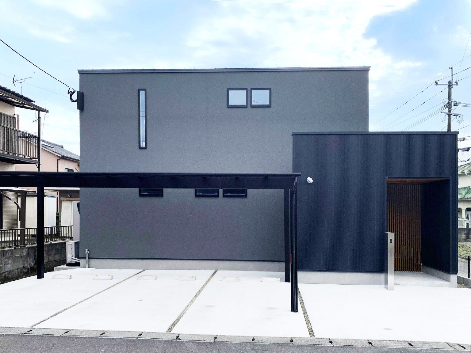 R+houseのガレージハウス3