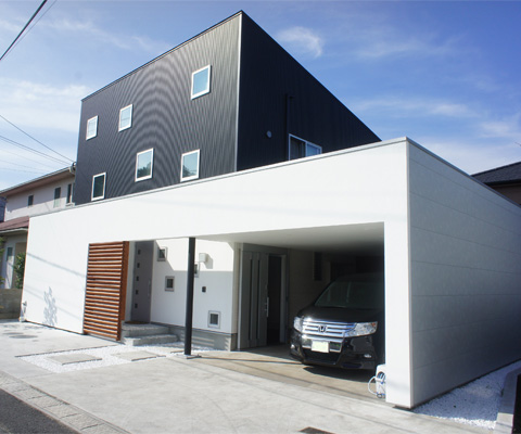株式会社竹内工務店のガレージハウス1